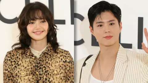 “ลิซ่า-พัคโบกอม” แจกรอยยิ้มโปรยเสน่ห์ใจละลายห้างแตก เฉิดฉายออกงานคู่ในไทย