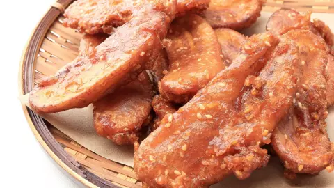 สูตรกล้วยทอดโบราณ ใส่กะทิ กรอบนอก นุ่มใน