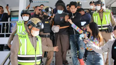 ตร.คุม "ไอ้วิน" มือยิง "น้องหยอด-ครูเจี๊ยบ" ฝากขัง พร้อมค้านประกัน