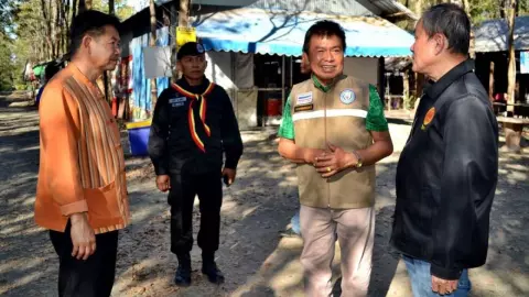 ชาวบ้านกรวด จี้รัฐยกระดับด่านช่องสายตะกู เป็นด่านถาวร เพื่อกระตุ้น ศก.