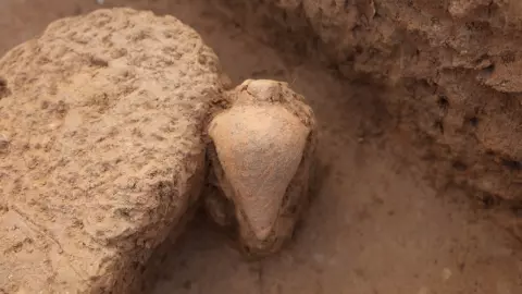 ตะลึง จีนขุดพบ ขวดโบราณหายาก 'ปากเล็กก้นแหลม' อายุกว่า 7 พันปี 