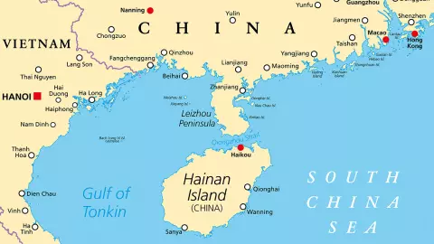 รัฐบาลจีนประกาศเตือนการเดินเรือสัญจรหลังพบเศษจรวดตกในทะเลจีนใต้