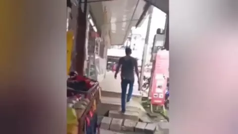 จับได้แล้ว "ตัวตึงท่าวัง" หลังโซเชียลแชร์สนั่น คลิปข่มขู่ไถเงินชาวบ้าน