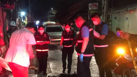 อุกอาจ หนุ่ม 18 ถูกอริขี่รถไล่ชน ตามฟัน แทง ดับคาซอยเสือใหญ่