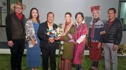 "นงนุช นามวงศ์" จัดวันเกิดครบรอบ 77 ปี บ้านสวนสารภี เชียงใหม่