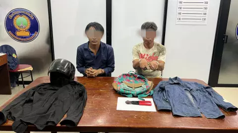 รวบ 2 คู่หูเหิม ย่องลักทรัพย์บ้านกงสุลใหญ่ฯ อ้างหาเงินใช้ช่วงปีใหม่