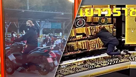 โจรหญิงบุกเดี่ยว ชิงทองโลตัส กวาด 24 บาท เผ่นลอยนวล ตร.เร่งลากคอ (คลิป)