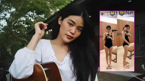 เมรี ลูกสาวปู ใส่ชุดว่ายน้ำ อวดท้องอ่อนๆ 3 เดือน พร้อมแคปชั่น ลุย