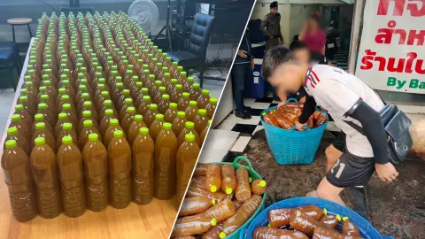 ตำรวจ ปคบ.จับร้านน้ำกระท่อม ย่านรามคำแหง เปิดขายกันโจ๋งครึ่ม 24 ชม.