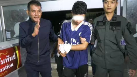 เค้นสอบ "ไอ้เอ็ม" ฆ่าโหดรัดคอล่ามโซ่ "คู่ขา" อ้างหึง ถูกตีตัวออกห่าง
