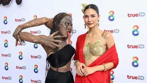 ปังรับต้นปีช่อง 8 ถือฤกษ์ดีบวงสรวงละคร "วิญญาณแพศยา"