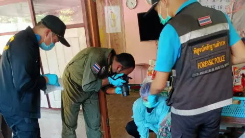 แค้นเพื่อนบ้าน คว้าปืนรัวยิง 2 ศพ หนุ่มใหญ่หัวร้อน ทะเลาะกันมานาน