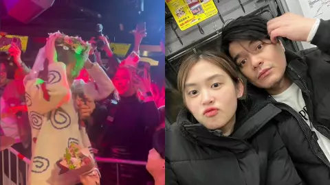 เป๊กซ์ วง Zeal ทำเซอร์ไพรส์ คุกเข่าขอแฟนสาวนอกวงการแต่งงานที่ญี่ปุ่น 