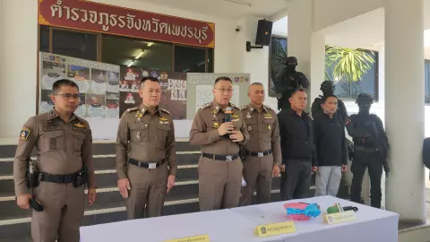 จับแล้ว 1 คนร้ายยิงดับ "สาโรจน์ บางเค็ม" เซียนวัวชื่อดังเมืองเพชรบุรี