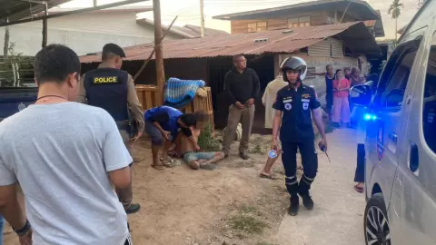 น้องขี้เหล้าฆ่าพี่ชาย บีบคอจนตาย อ้างพี่อยากตาย จึงสนองความต้องการ