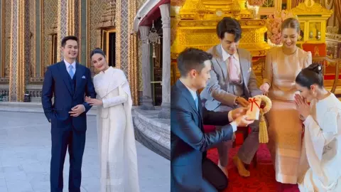 เจเจ น้องชาย เอมี่ กลิ่นประทุม ควง แพร เอมเมอรี่ วิวาห์หวานเรียบง่าย