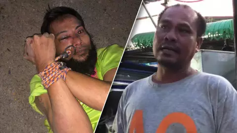 หนุ่มหื่นซวย ย่องเข้าห้องสาว 18 เรียกพ่อเป็นอดีตนักมวยซ้อมยับ 