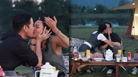 ชาวเน็ตคอมเมนต์นับถือใจ ธัญญ่า หลังดูคลิป เป๊ก สัณณ์ชัย จุ๊บ 2 สาวคนสนิท