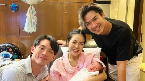 คุณอาสายเปย์ "ดีเจมะตูม" มอบสร้อยทองรับขวัญหลาน "น้องสเปซ" ลูกชายแม่นิวพ่อเป๊ก