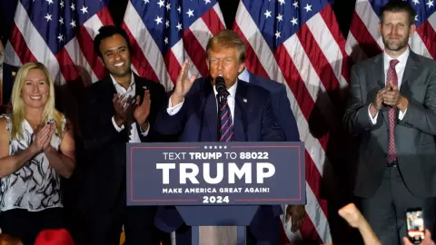 คาด "ทรัมป์" คว้าชัยเลือกตั้งชิงตัวแทนรีพับลิกันรัฐนิวแฮมป์เชียร์