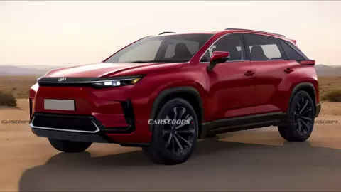 อเนกประสงค์พลังไฟฟ้าเบาะสามแถว 7 ที่นั่ง Toyota bZ5X 2025 