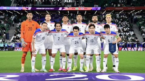 สูงสุด 1 คน ตัดเกรด “ทีมชาติไทย” เสมอ “ซาอุดีอาระเบีย” สุดมัน เข้ารอบ 16 ทีมเอเชียน คัพ