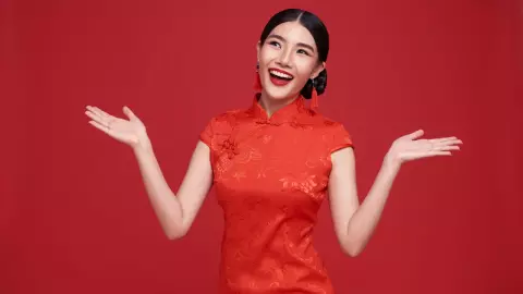 10 ชุดตรุษจีน ชุดกี่เพ้าผู้หญิง ต้อนรับปีมังกร 2567/2024