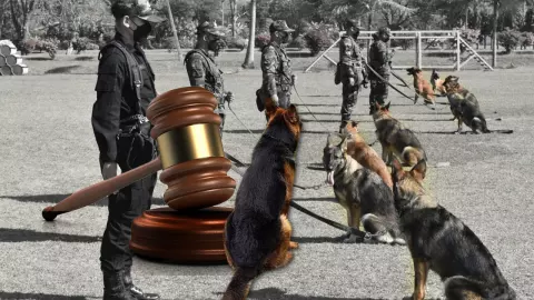 เปิดเหตุผล ทำไมต้องประมูลสุนัขทหาร ไม่ผ่านเกณฑ์ฝึกหลักสูตร ต้องหาบ้านใหม่ให้