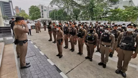 เร่งล่ามือแทงปทุมวัน-ปล่อยแถว คฝ.ระวังเหตุบลูเดย์สถาปนา อุเทนถวาย ครบ 89 ปี