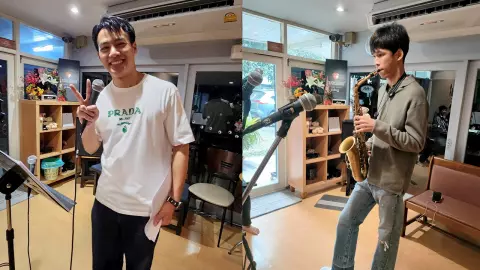 "ปอ-แอ๊ค" อุ่นเครื่องซ้อมครั้งสุดท้ายก่อนขึ้นเวที “THE SHOW Suntaraporn"