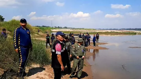 ทอ.ตรวจซากเครื่องบิน T-28 จมน้ำโขงสมัยสงคราม พบเป็นของไทย จ่อเก็บกู้