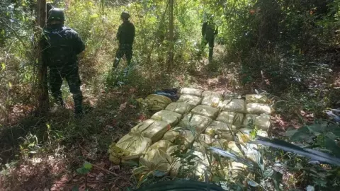 มทน.3 โชว์ 1 เดือนปราบยาเสพติด 2 จว.ภาคเหนือ ยึดยาบ้า 24 ล้านเม็ด