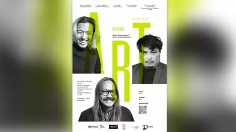 ละครอักษรฯ เต็มใจนำเสนอ ART ละครเวทีคอมเมดี้ เสียดสีเบาๆ เขย่าต่อมรับรสทางศิลปะแรงๆ