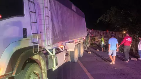 เตือนภัย 2 ช้างป่าตัวตึงเขาอ่างฤาไน ดักปล้นค้นรถหาของกิน