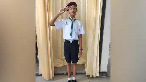 ชื่นชม ร.ร. ที่ปัตตานี แจ้งเปลี่ยนชุดเรียน "ลูกเสือ" ลดรายจ่ายผู้ปกครอง