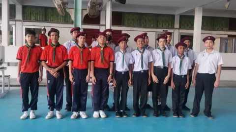 ร.ร. เผยเหตุผล เปลี่ยนเครื่องแบบชุด "ลูกเสือ" พร้อมให้นักเรียนใส่มาวันแรก