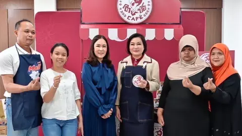 นมตรามะลิ เปิดตัวแฟรนไชส์ อาซ้อคาเฟ่ โครงการส่งเสริมรายได้ให้ครอบครัวตำรวจ