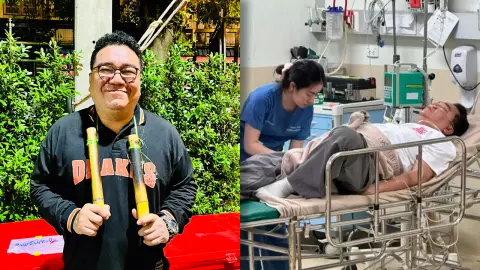 ภรรยานักร้องยุค 90 เผยอาการป่วยสามี พบเลือดออกที่แกนสมอง 5 มล.