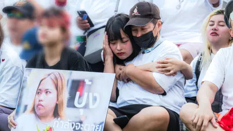 ตะวัน-หยก-ส.ส.ก้าวไกล โผล่ร่วมงานนิรโทษกรรมประชาชน เรียกร้องเหมารวมคดี ม.112   