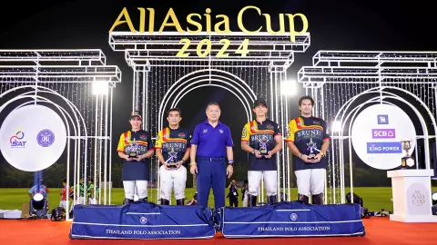 ทีมชาติไทยคว้าแชมป์กีฬาขี่ม้าโปโลรายการแรกของปี “All Asia Cup 2024”