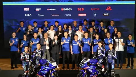 ไทยยามาฮ่าฯ เปิดตัวทีมแข่ง YAMAHA THAILAND RACING TEAM 2024