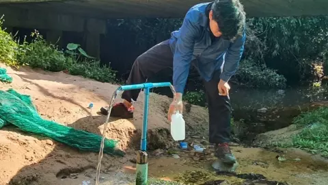 กรมบาดาลค้นพบ “แหล่งน้ำผุดมุกดาหาร” ได้น้ำแร่เกลือต่ำช่วยรักษาโรค-แก้ภัยแล้ง