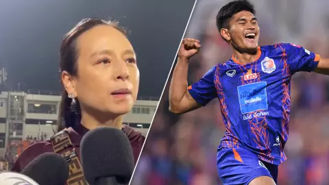 มาแล้ว “มาดามแป้ง” เคลื่อนไหวทันที หลัง “การท่าเรือ” ชนะ “เมืองทอง” ในฐานะนายก ส.บอล