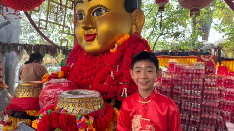 ส่องเลขเด็ด "น้องไข่ตุ๋น" นักร้องเด็กชื่อดัง จับปิงปอง "กุมารทองเจ้าสัวเฮง"