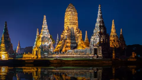 โชว์ "โขน" ชุดสัจจะพาลี วัดไชยวัฒนาราม ผสาน 2 มรดกโลก