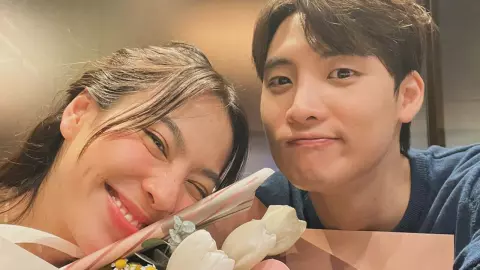 วาเลนไทน์ "มีน-ดรีม" สาดโมเมนต์หวานแบบตัดขา ป้ายไฟบอกรัก ดอกไม้ เมนูเด็ด จัดเต็ม