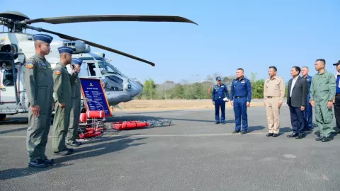 ผบ.ทอ. เร่งพัฒนา สนามบิน ฝูง 416 รับปฏิบัติการช่วยเหลือบรรเทาภัยพิบัติ 