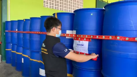 กรมวิชาการเกษตร และ ฉก.พญานาคราช อายัดไกลโฟเซตบิ๊กลอต มูลค่ารวมกว่า 12 ล้าน