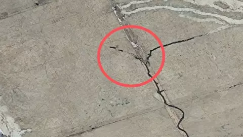 หวั่นอันตราย คล้ายรอยแยกที่คานสะพานข้ามรัชดา-สาธุฯ สำนักการโยธา แจงแล้ว