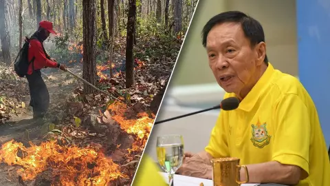 “พัชรวาท” สั่งเด็ดขาด ล่ามือเผาป่าอุทยานฯ ออบหลวง ใครเข้าหาของป่าจับหมด